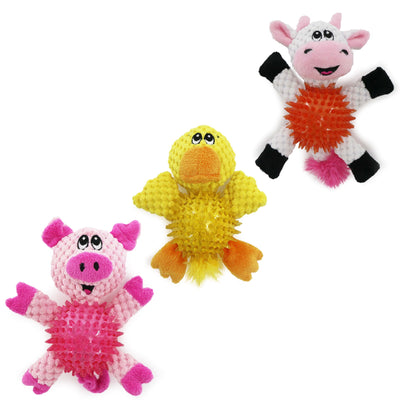Ancol Small Bite Ball Bellies Pig / Cow / Chick